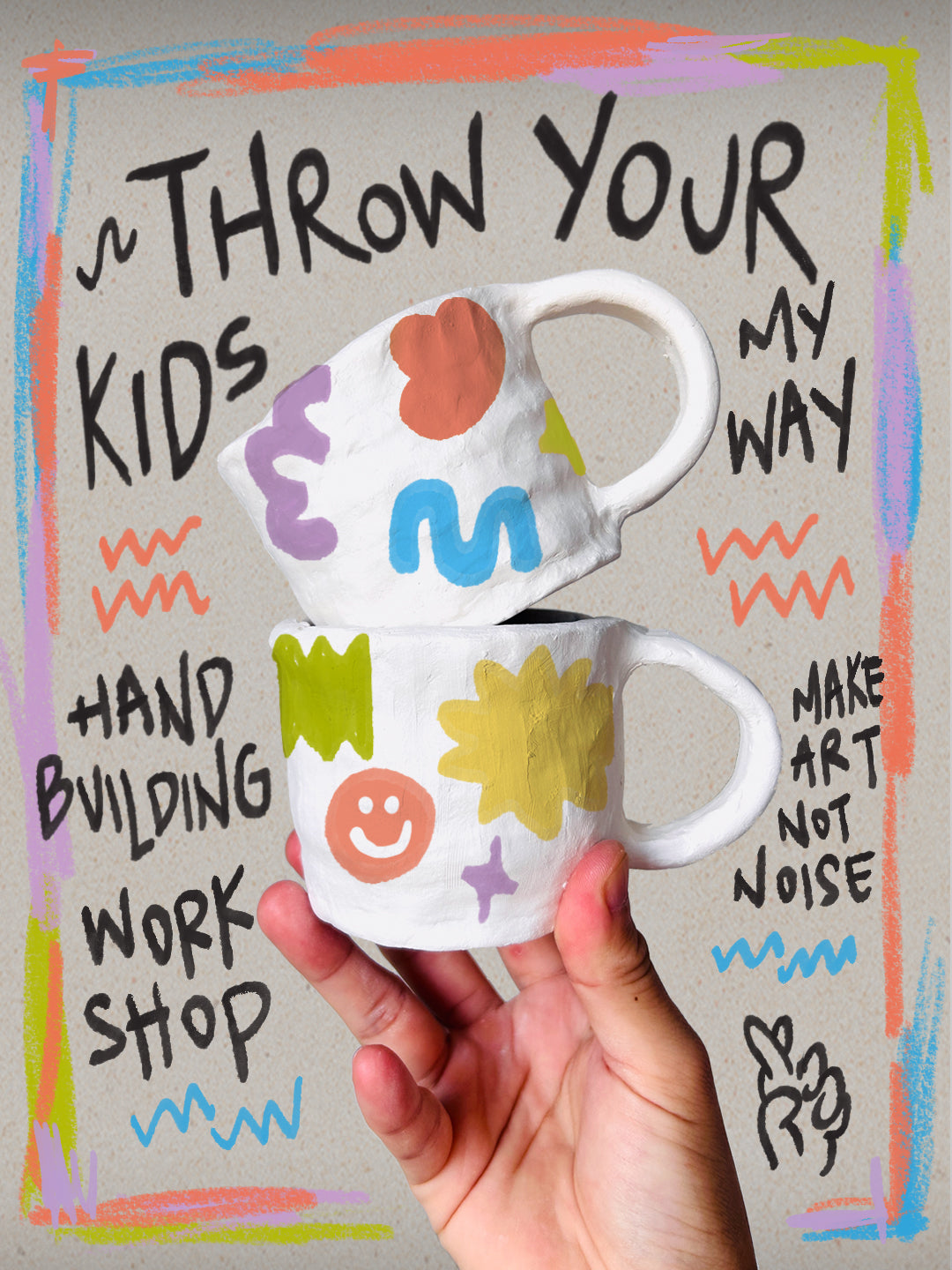 Handbuilding Pottery For Kids